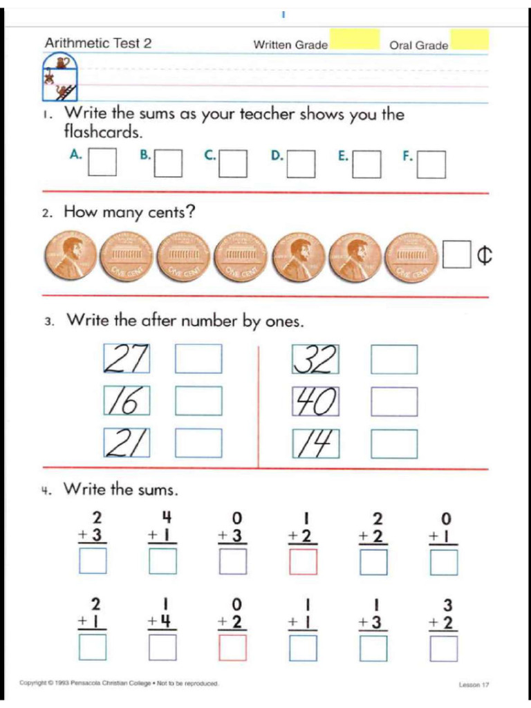 Arithmetic 2.1 | PDF