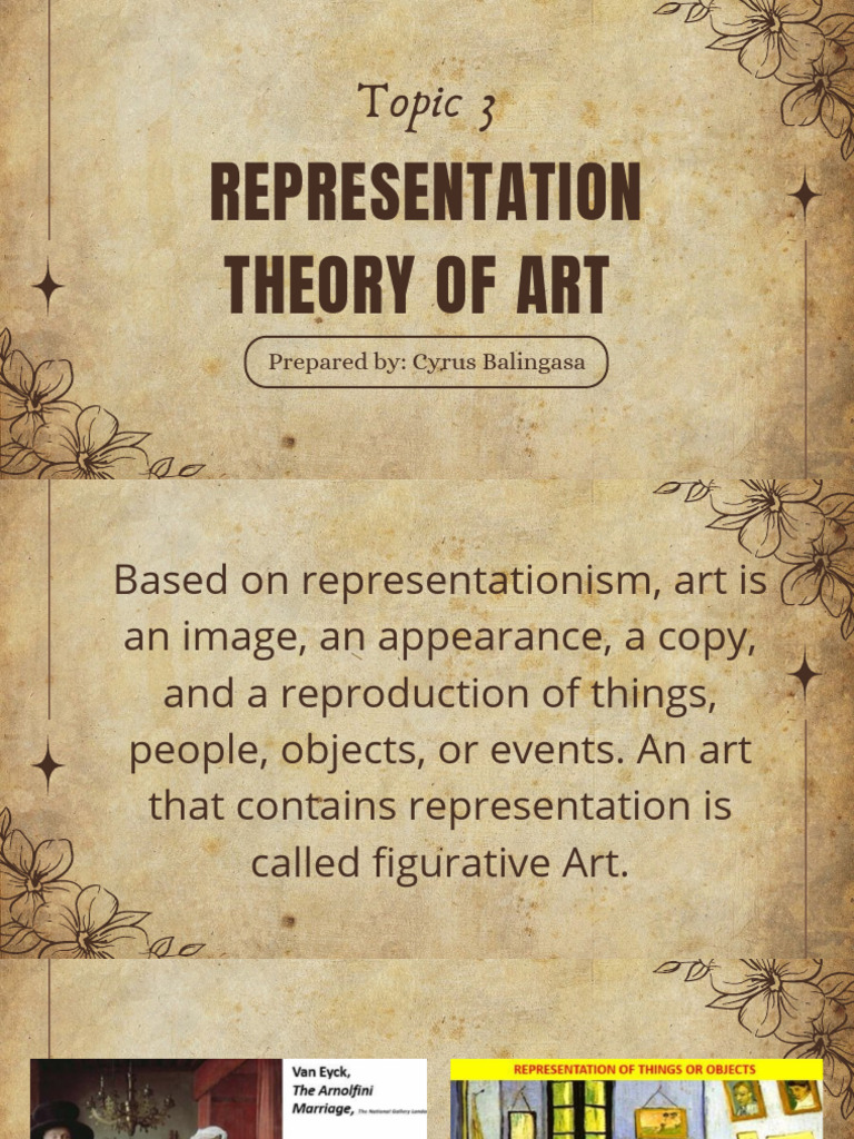 Representation Theory in Art Explained | PDF