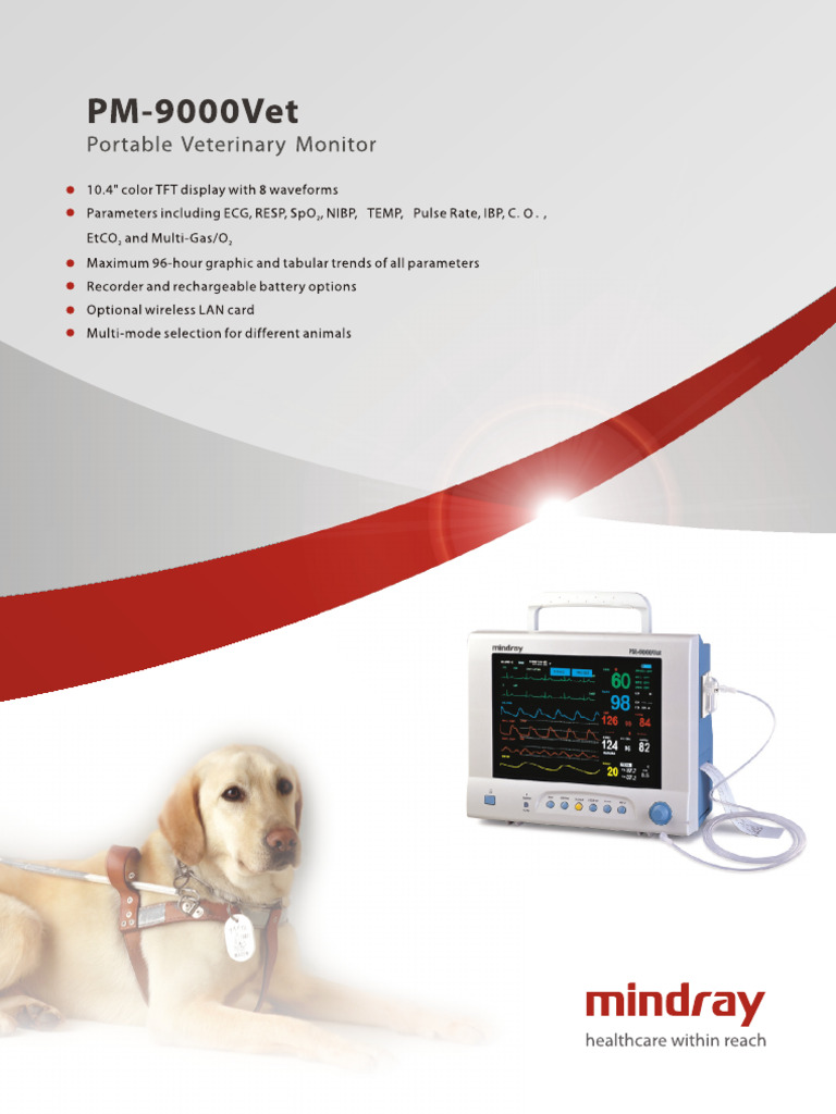 3 Mindray PM-9000Vet BR | PDF