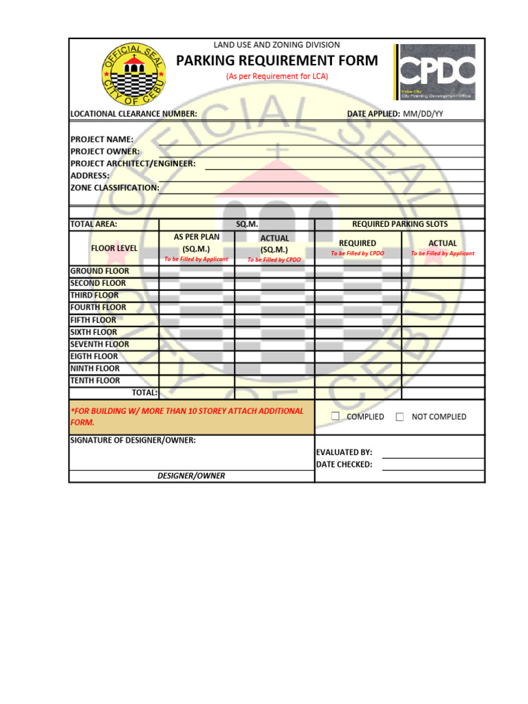 Parking Data | PDF