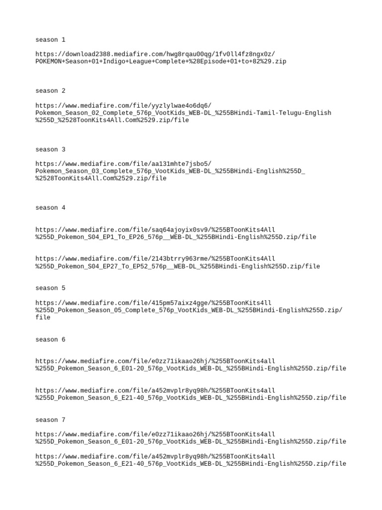 Pokemon | PDF