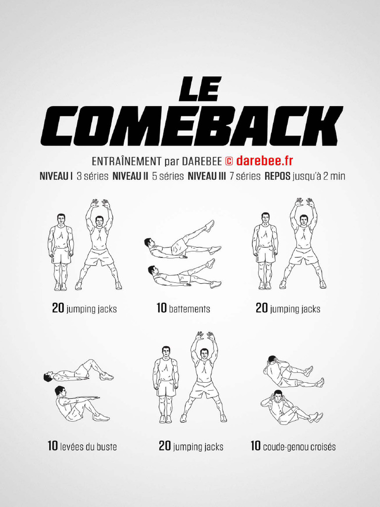 Comeback Workout | PDF