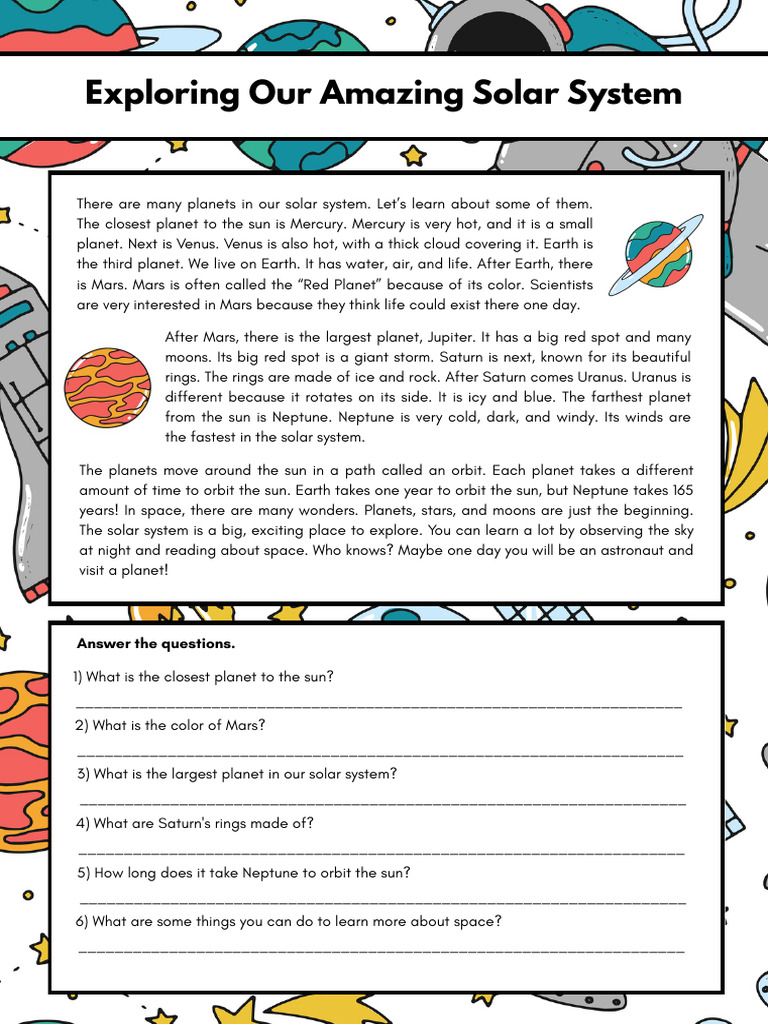Exploring the Solar System: A Guide | PDF | Planets | Solar System