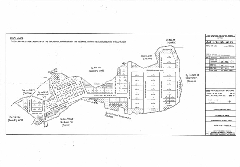 GIDIJALA Layout Plan | PDF