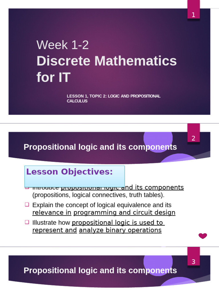 Propositional Logic in IT: Basics & Applications | PDF | Logic ...