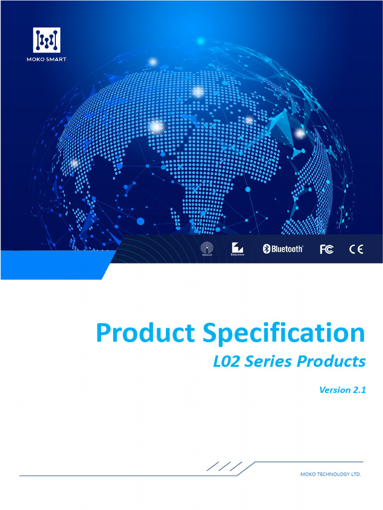 L02 Series Product Specifications Guide | PDF | Booting | Computing