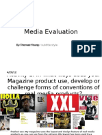 Media Evaluation: Click To Edit Master Subtitle Style