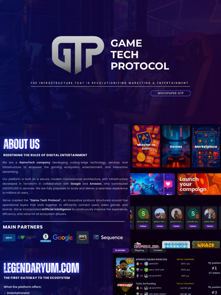GTP: Revolutionizing Gaming Ecosystem | PDF | Artificial Intelligence ...