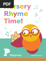 Printable Nursery Rhyme Cards | PDF | Children's Music | Folk Songs