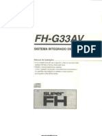 Som Sony FH-G33AV (Manual Do Usuário)