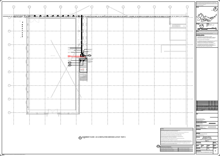 AC & Ventilation Layout for Polo Club | PDF | Duct (Flow) | Ventilation ...