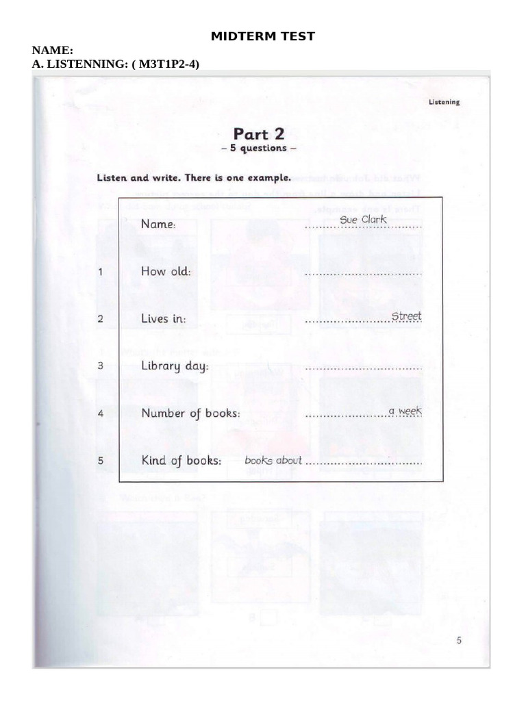 Midterm Test Preparation Guide | PDF