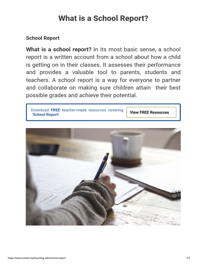 Understanding School Reports | PDF | Curriculum | Human Communication
