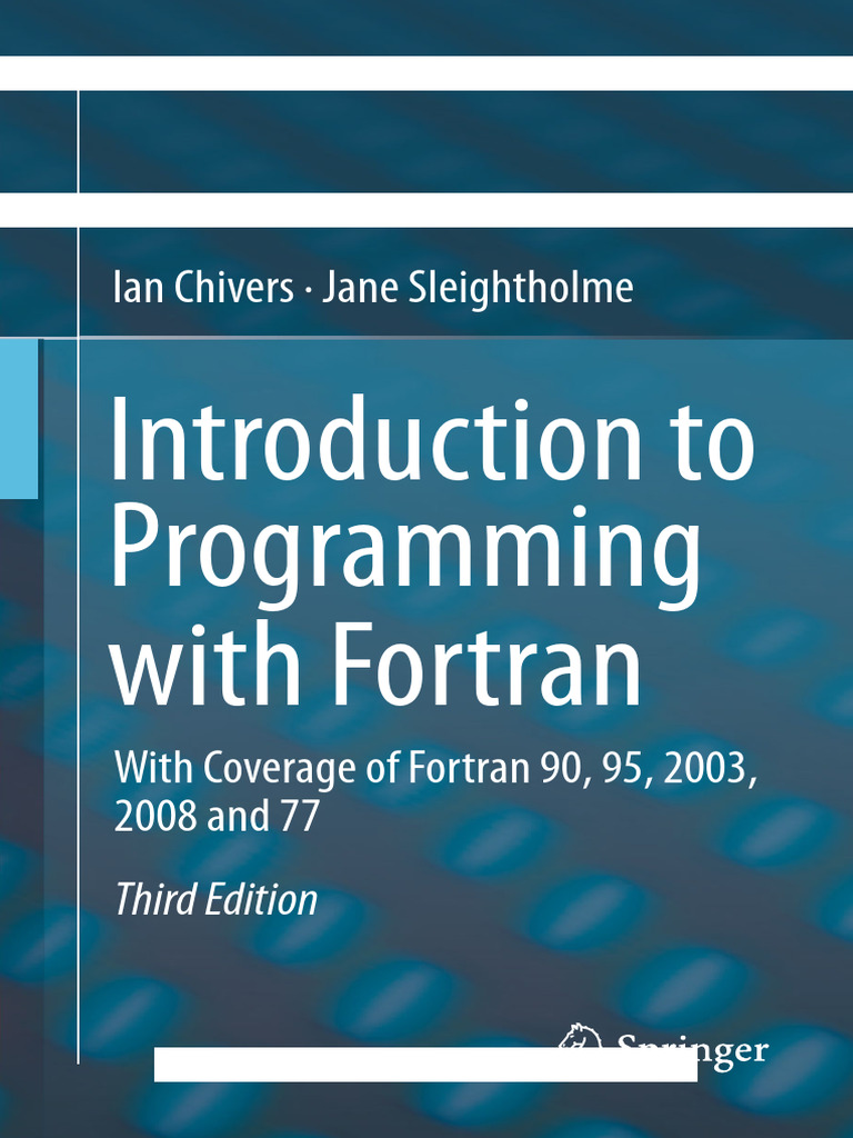 Fortran Programming: A Comprehensive Guide | PDF | Computer Science ...