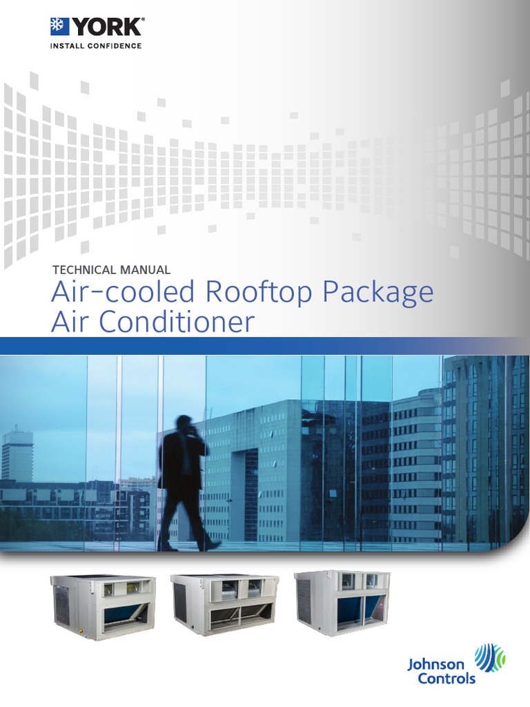 York Rooftop Unit Technical Manual | PDF | Thermostat | Air Conditioning