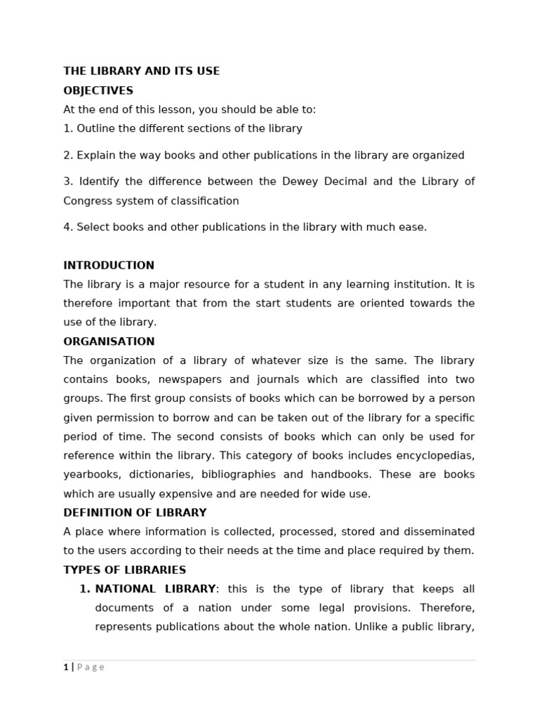 Library Organization and Classification Guide | PDF | Libraries | Books