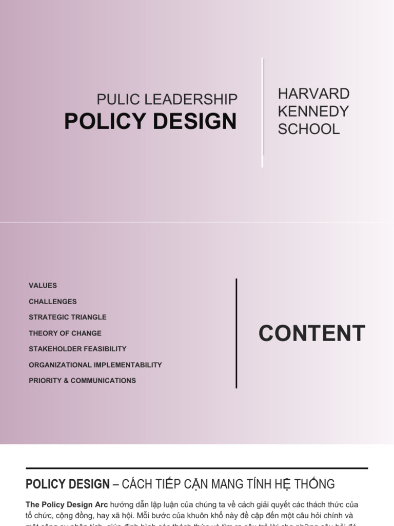 Policy Design | PDF