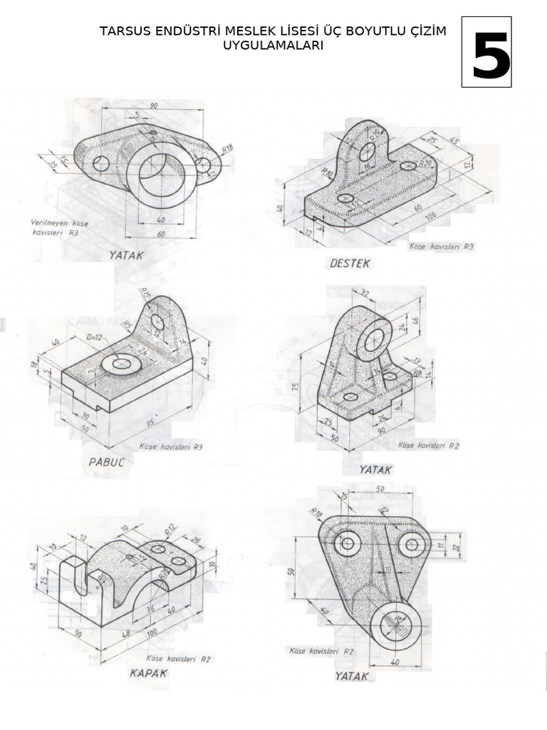 Teknik Resimler 5 | PDF