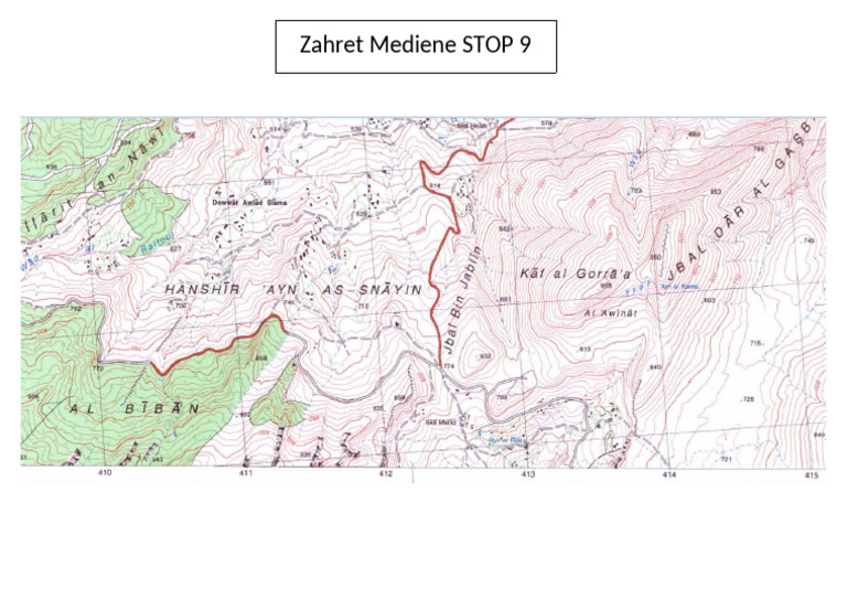 Map Stop 9 | PDF