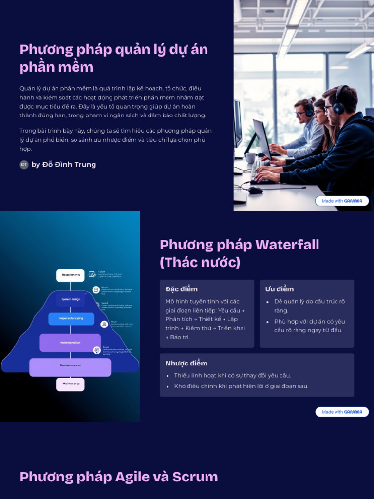 Phuong Phap Quan Ly Du An Phan Mem | PDF