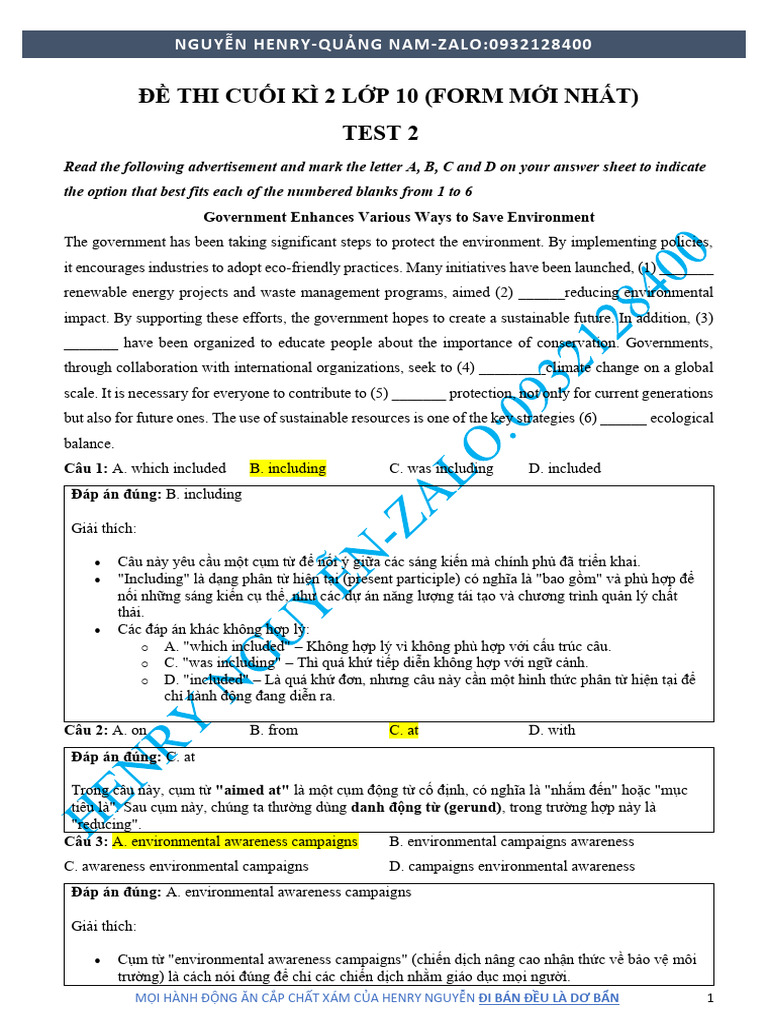 Test 2 Key 2 | PDF