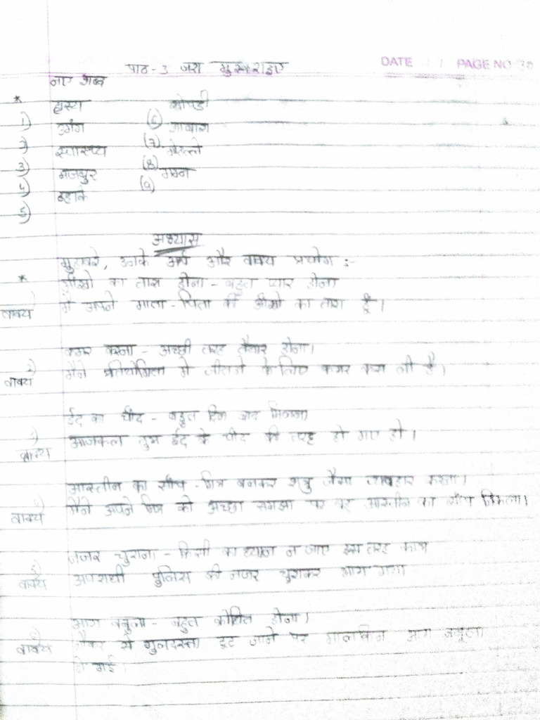 Hindi CH 3 | PDF