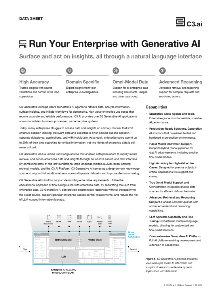 C3 Generative AI for Enterprise Insights | PDF | Artificial ...