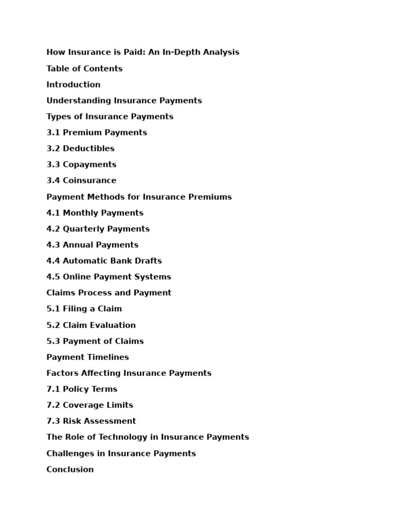 Understanding Insurance Payment Types | PDF | Insurance | Deductible
