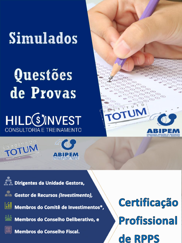 Simulado Certificação RPPS Nível Básico | PDF | Opção (finanças ...
