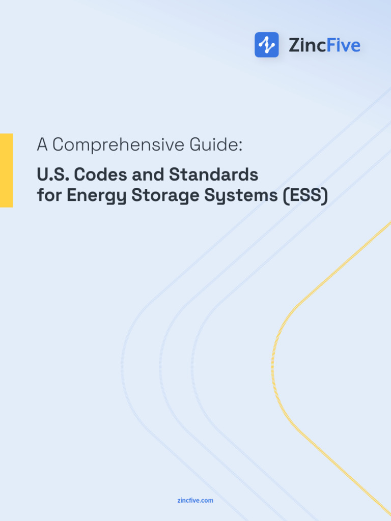 U.S. Energy Storage Codes & Standards Guide | PDF | Lithium Ion Battery ...