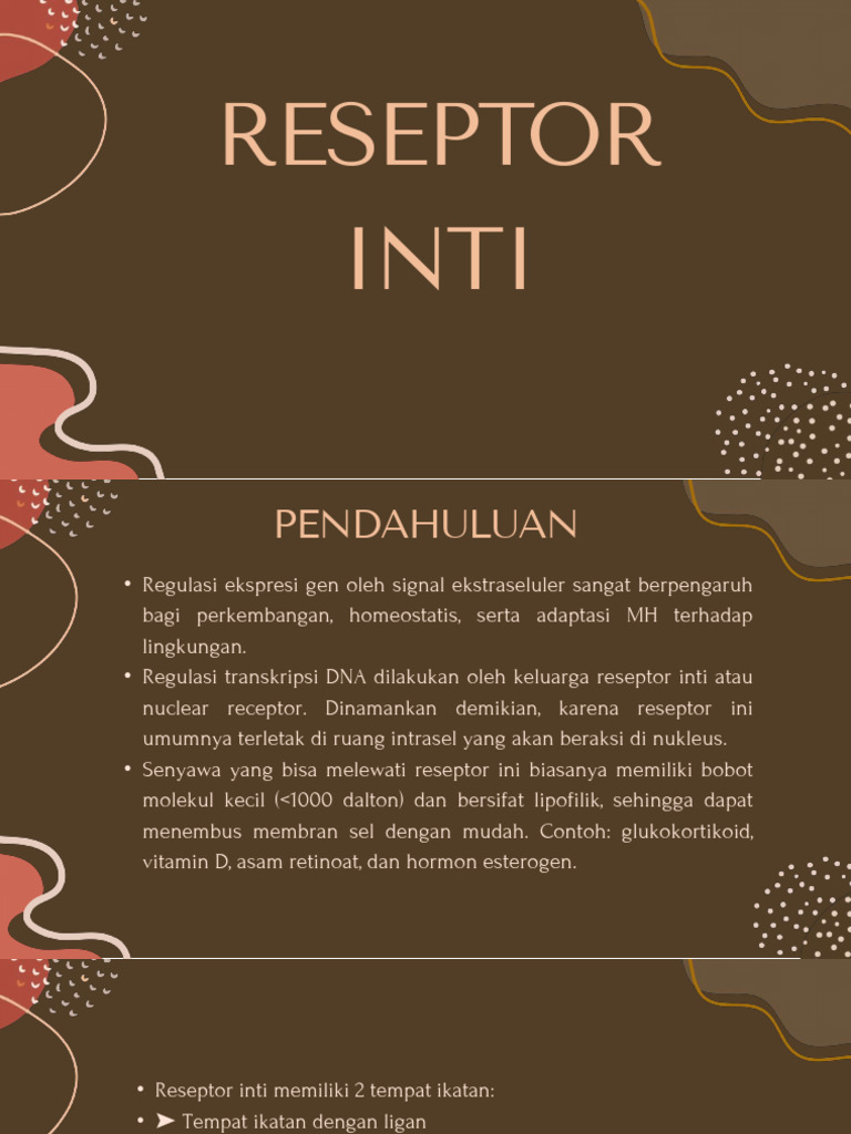 Reseptor Inti: Fungsi dan Mekanisme | PDF