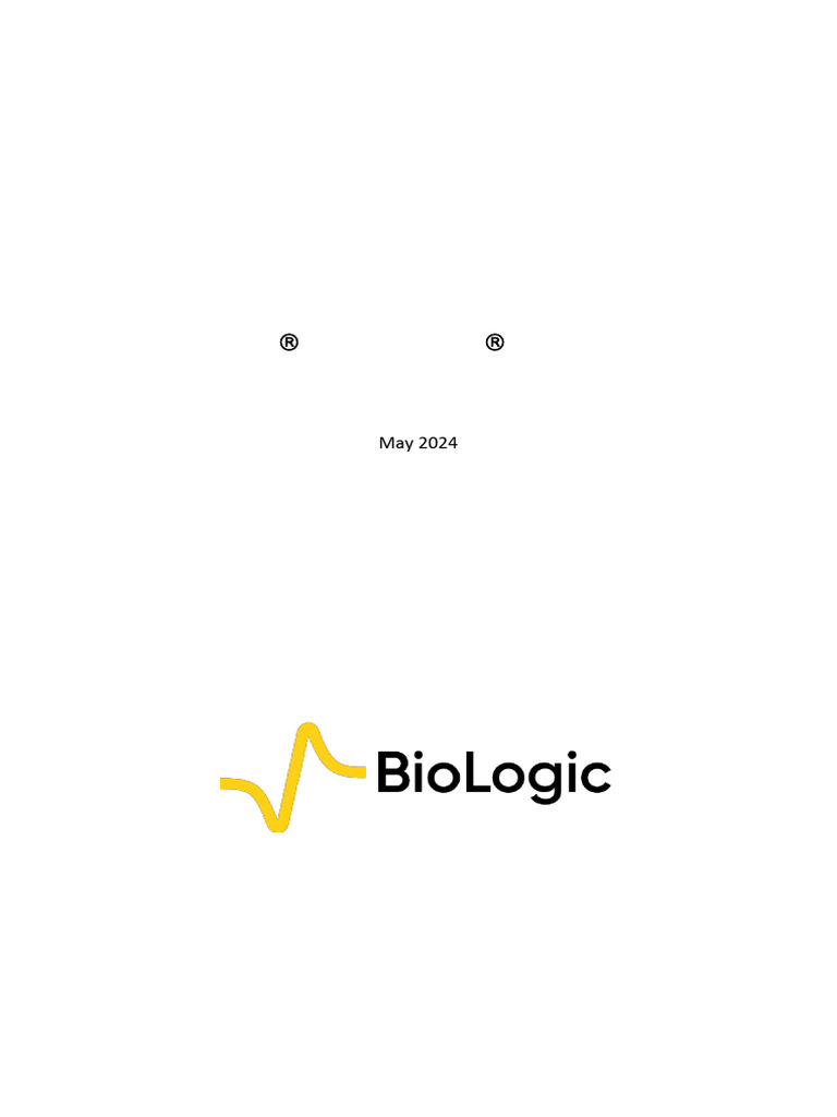 EC-Lab & BT-Lab Software Techniques | PDF | Electricity | Electrochemistry