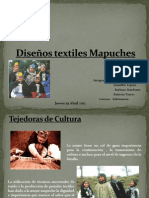 Diseños textiles Mapuches