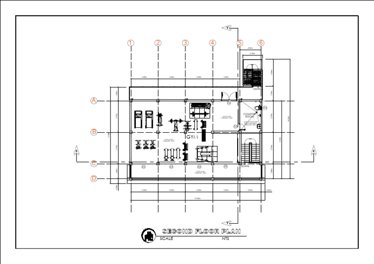 Second Floor Plan with Dimensions | PDF | Floors