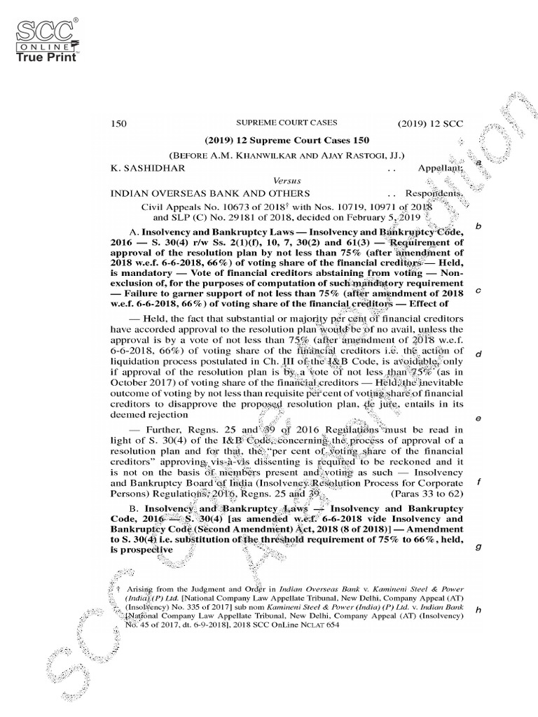 Supreme Court Judgment on Modak Case | PDF | Government Related ...