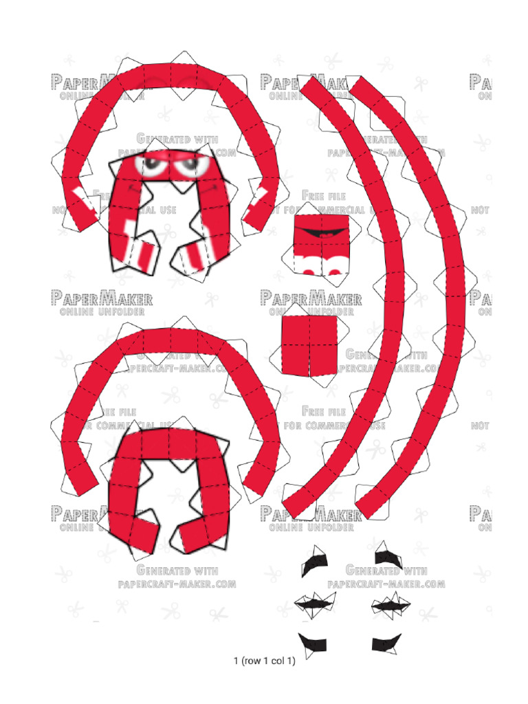 M&MRed Papercraft | PDF