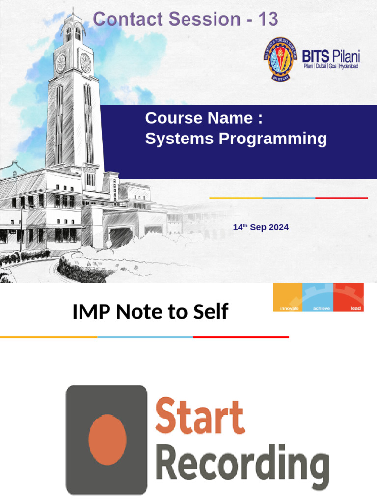 Systems Programming Course Overview | PDF | Kernel (Operating System ...