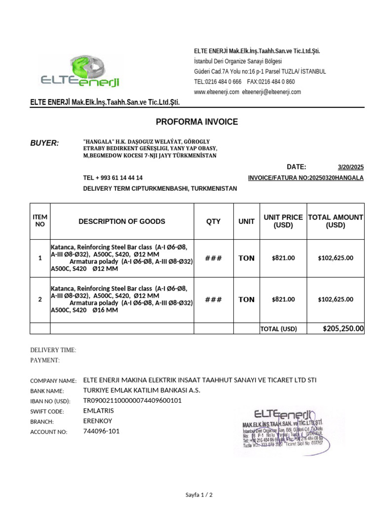 Invoice - Arm - 12, 16 | PDF