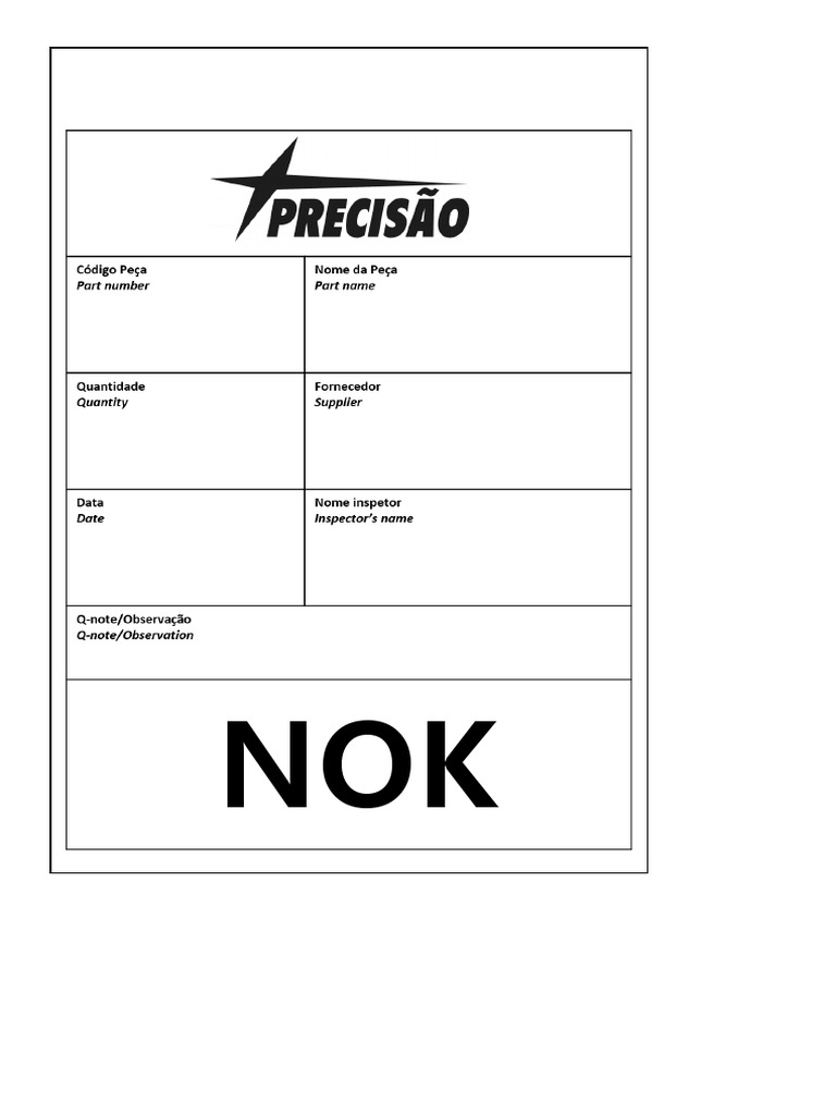 NOK e OK | PDF