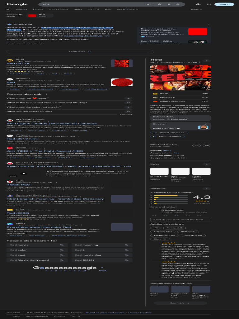 Red - Google Search 3 | PDF | Red | Color