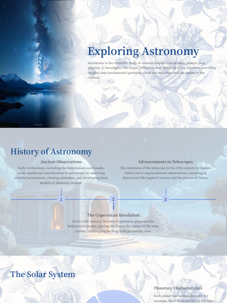 Overview of Astronomy and Its Evolution | PDF | Astronomy | Planets