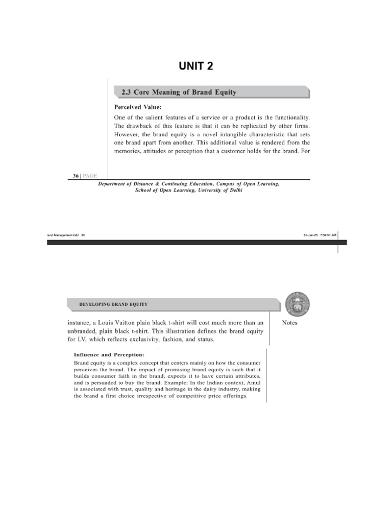 BM Unit 2 | PDF | Brand | Business