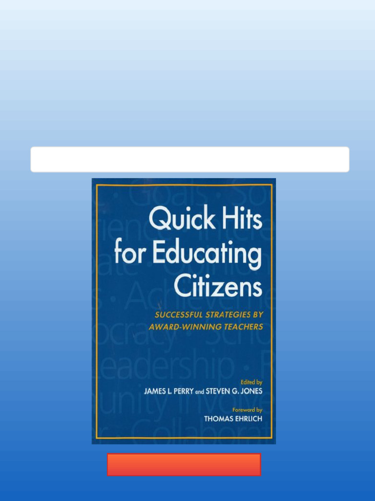 Quick Hits For Educating Citizens James L. Perry PDF Version | PDF ...