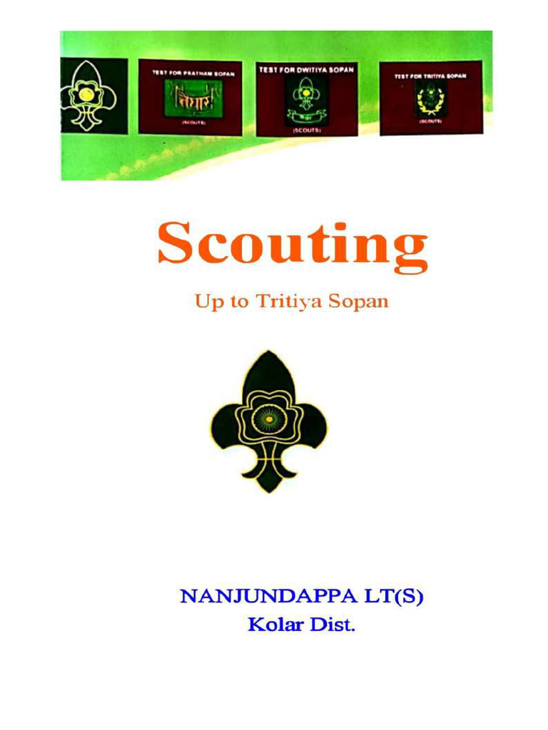 Scout Movement History in India | PDF | Knot | Scouting