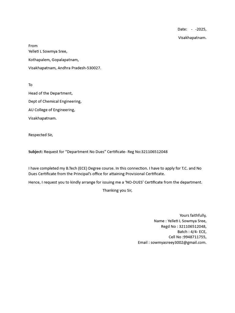 No Dues | PDF | Electronics | Electronic Engineering