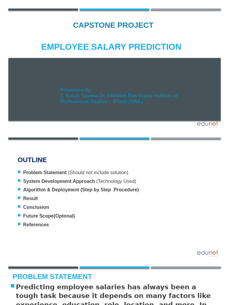 Employee Salary Prediction Model | PDF | User Interface | Machine Learning