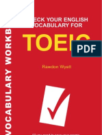 Check Your English Vocabulary for TOEIC