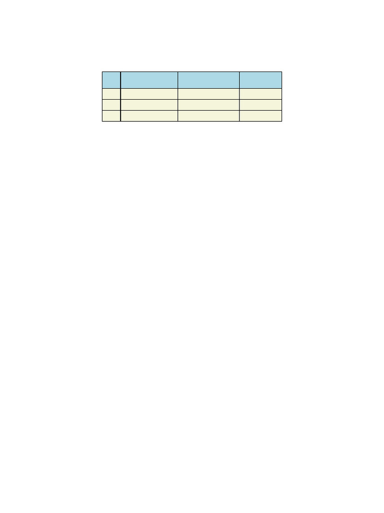 Unique Table 4 | PDF