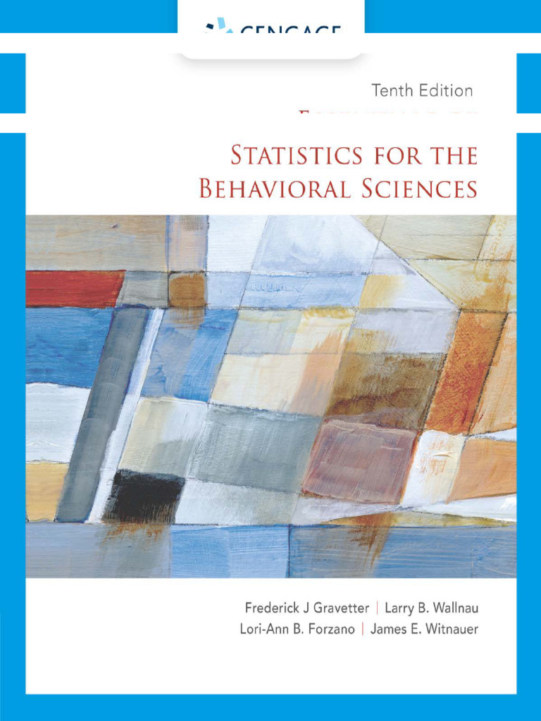 Essentials of Statistics for Behavioral Sciences | PDF | Variance ...