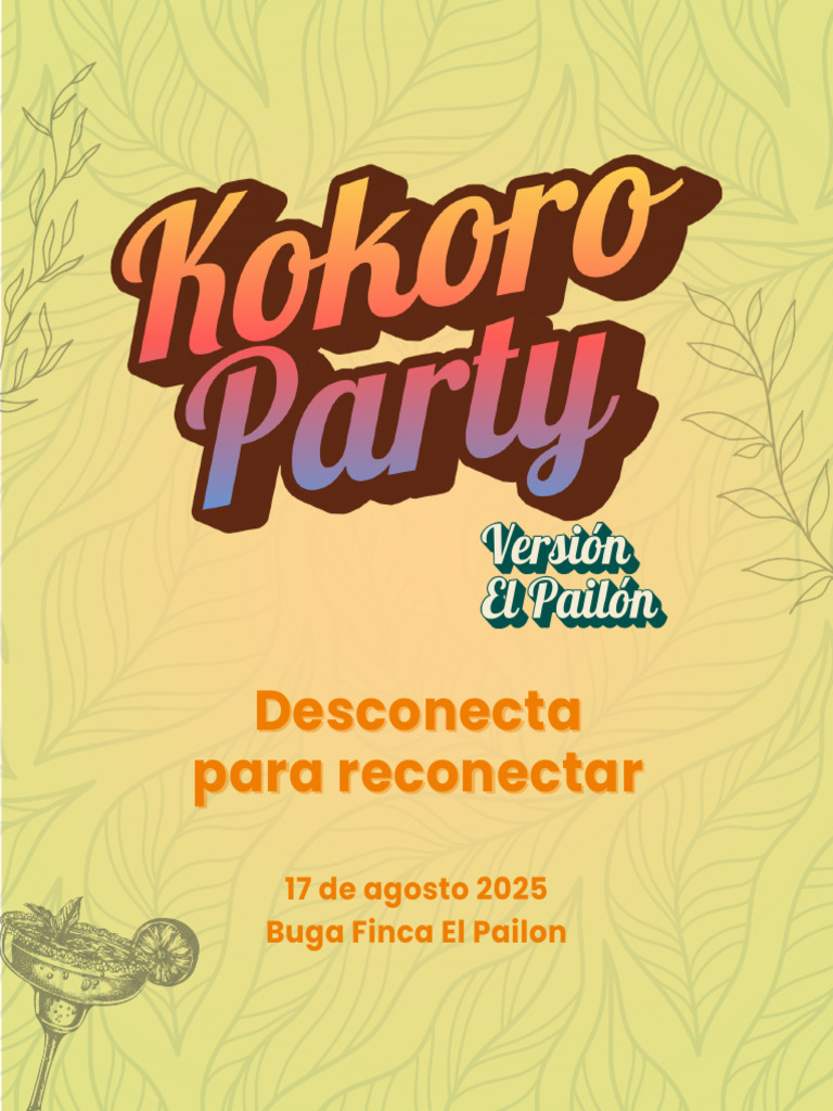 Fiesta de Desconexión en Buga 2025 | PDF | Bebida